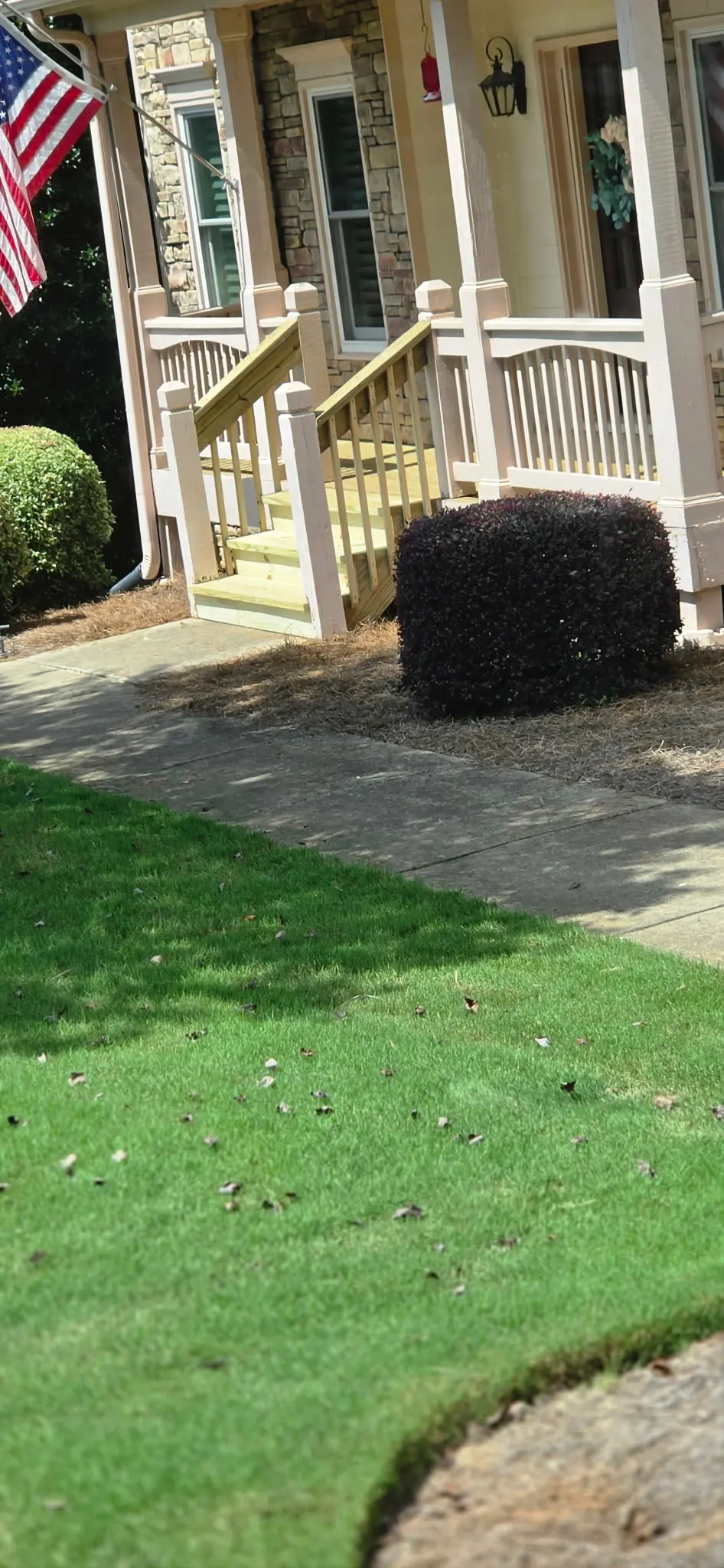 Rebuilt porch, photo 5 of 6